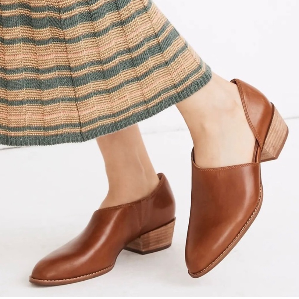 Madewell Lucie Shoe in Leather Size 8.5